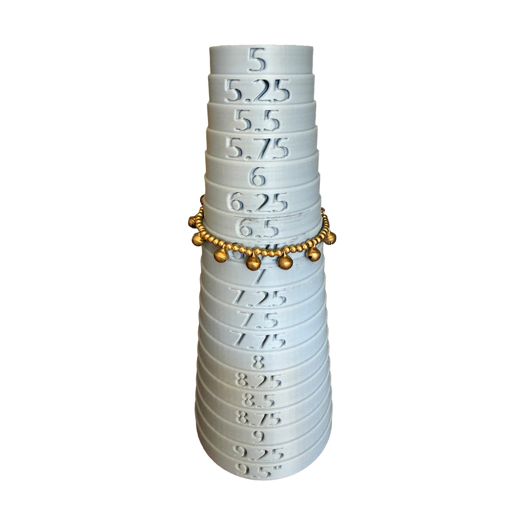 Thai Brass Bell Bracelet for Women, Monk Blessed Spiritual Jewelry | Artisan Resonance