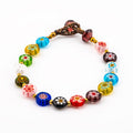Siam Artisan Collective™ Artisan Petals™ - Thai Handmade Boho Bracelets for Women, Stackable Adjustable Handmade Jewelry