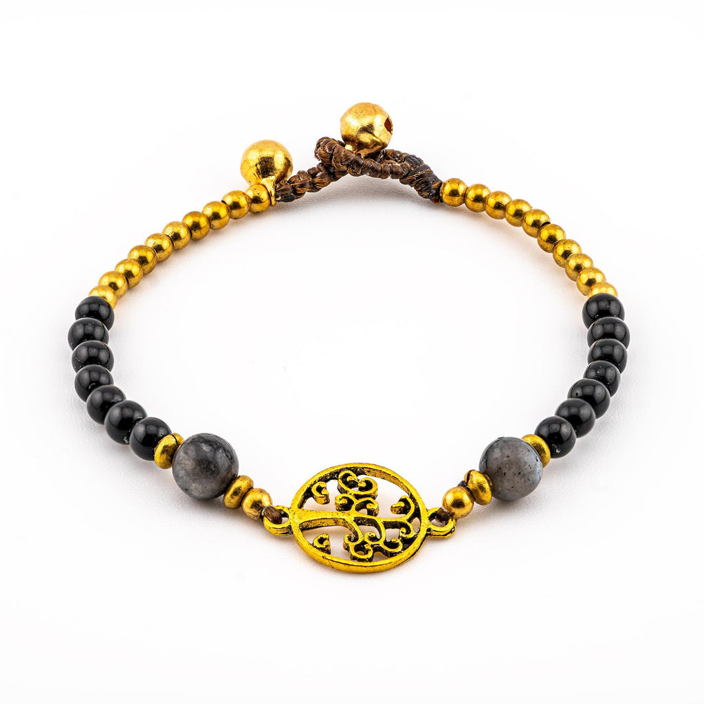 Siam Artisan Collective™ Artisan Roots™ - Thai Handmade Boho Bracelets for Women, Stackable Adjustable Handmade Jewelry