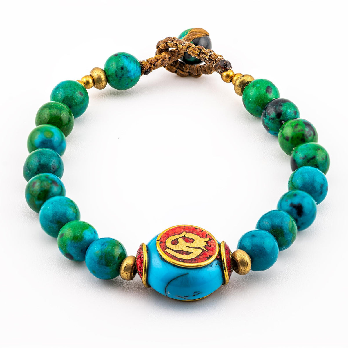 Siam Artisan Collective™ Artisan Mantra™ - Thai Handmade Boho Bracelets for Women, Stackable Adjustable Handmade Jewelry