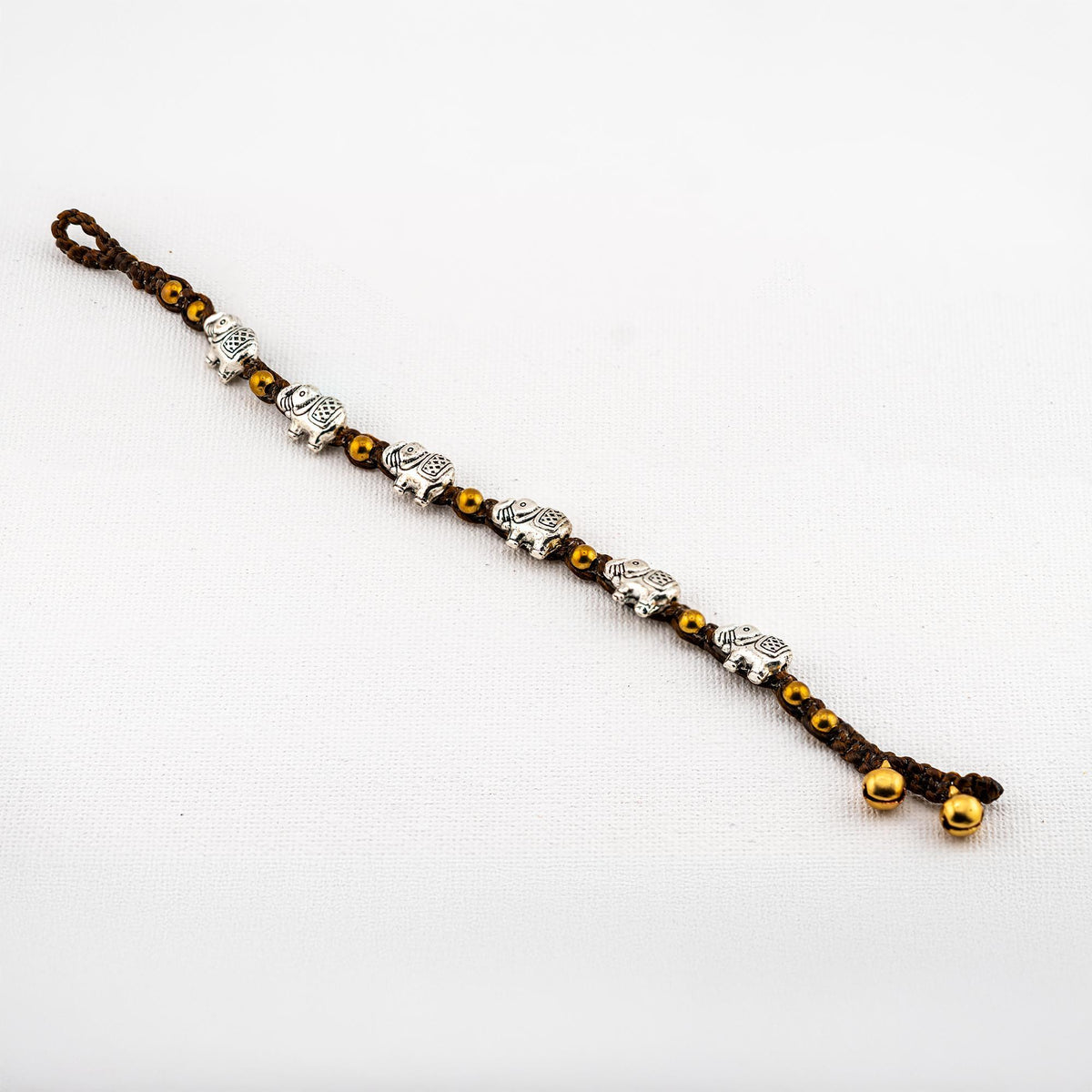 Siam Artisan Collective™ Artisan Elephant™ - Thai Handmade Boho Bracelets for Women, Stackable Adjustable Handmade Jewelry
