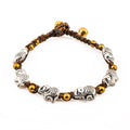 Artisan Elephant™ Charm Bracelet – Handmade Beaded Jewelry with Lucky Elephant Charms