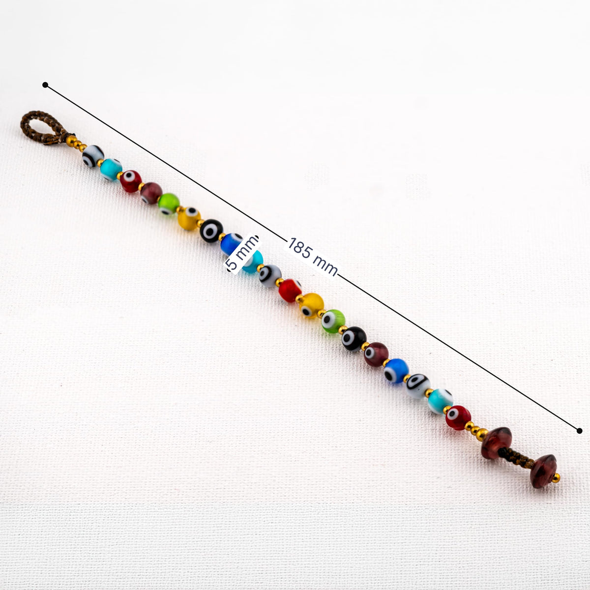 Artisan Shield™ Evil Eye Bracelet – Handmade Multicolor Glass Beads for Protection, Luck & Positive Energy