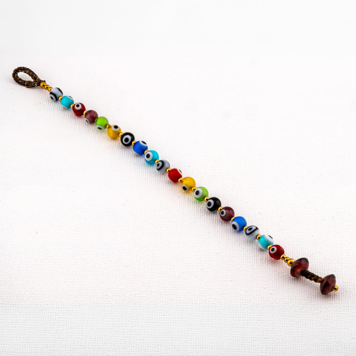Artisan Shield™ Evil Eye Bracelet – Handmade Multicolor Glass Beads for Protection, Luck & Positive Energy